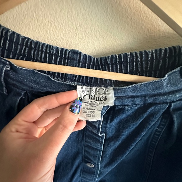 Jean skirt with pockets - Picture 4 of 4